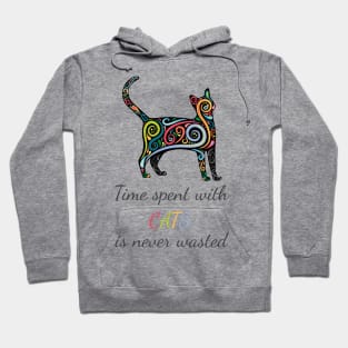 Time Spent With Cats - T-Shirt V2 Hoodie